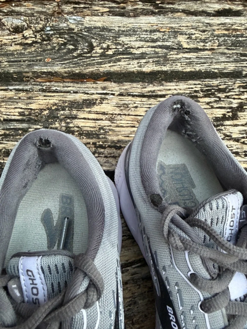 Brooks Ghost 13 Women’s Size 9 Gray Lace Up Running Shoes X1 ***See Note - Picture 10 of 15